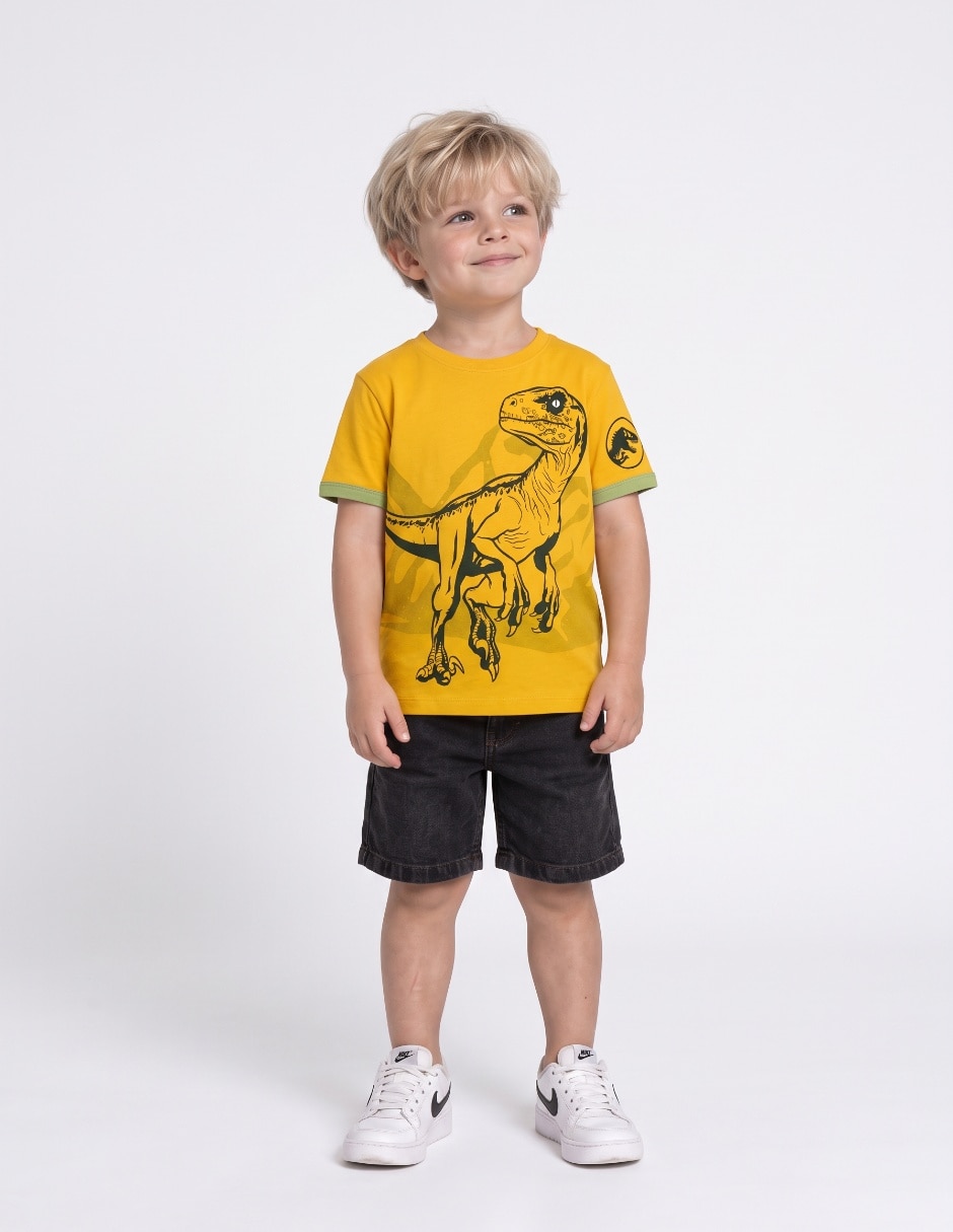 Playera manga corta para niño 4