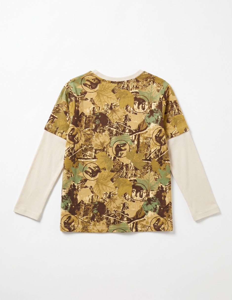Playera manga larga para niño 2