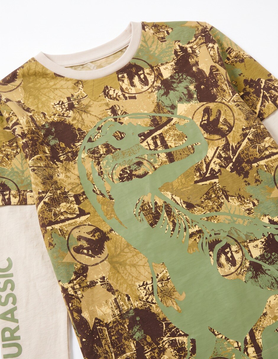 Playera manga larga para niño 3