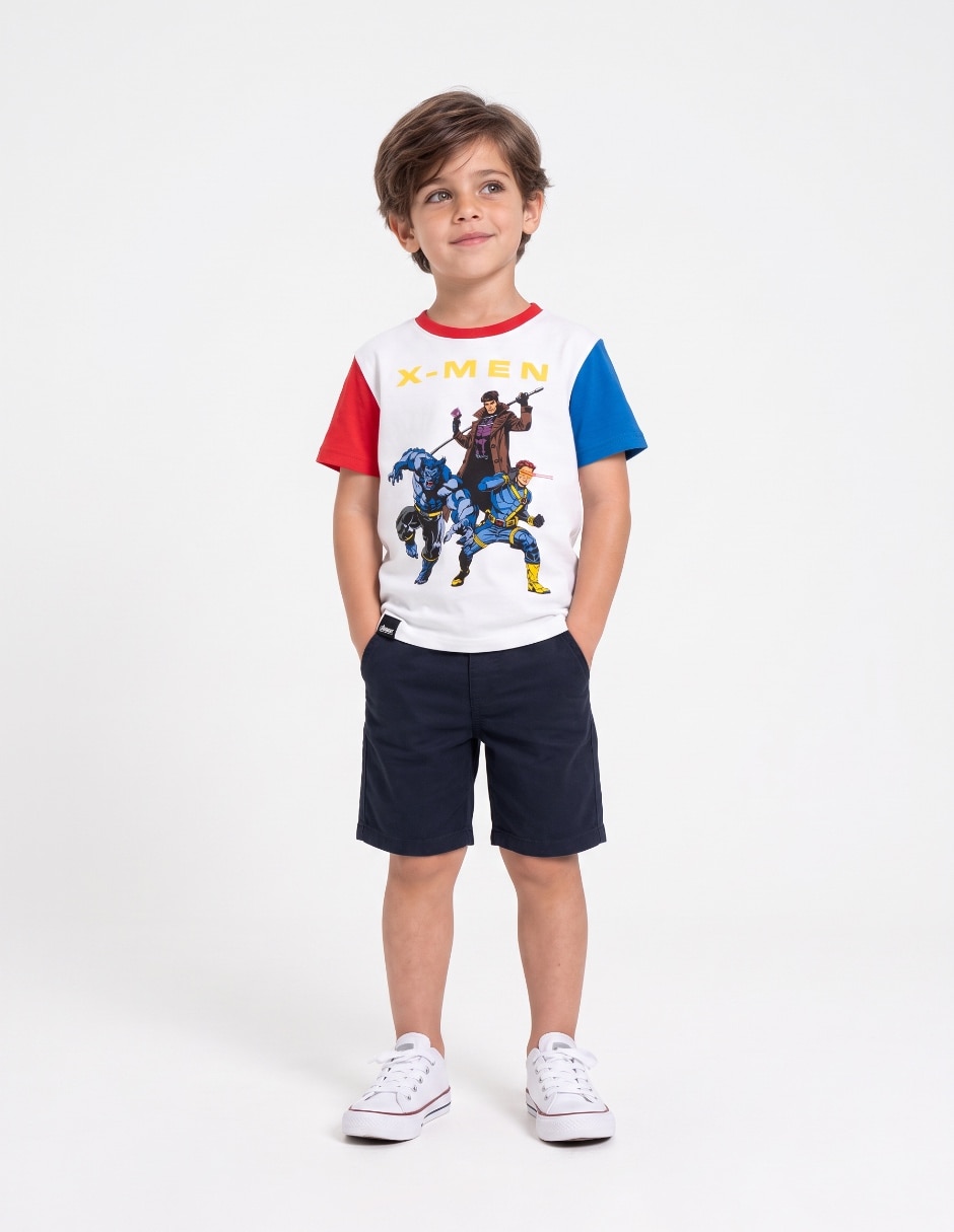 Playera manga corta para niño Playera manga corta para niño