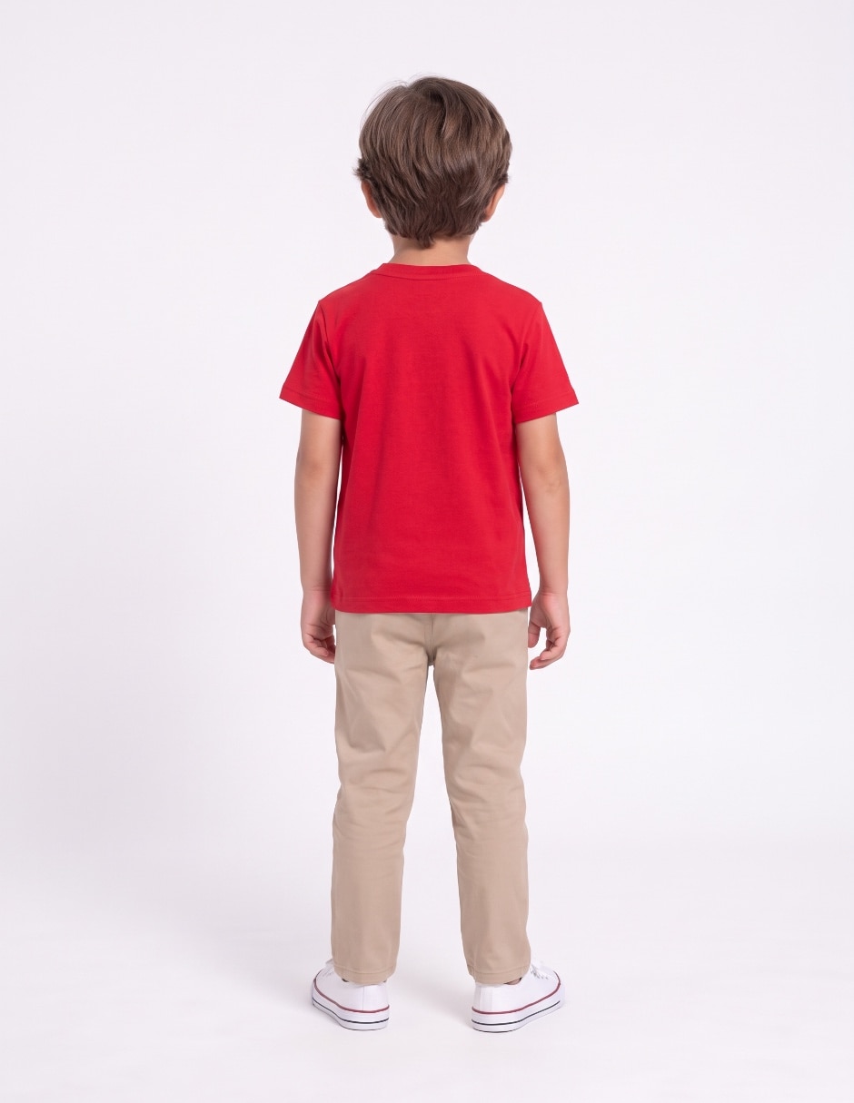 Playera manga corta para niño 2