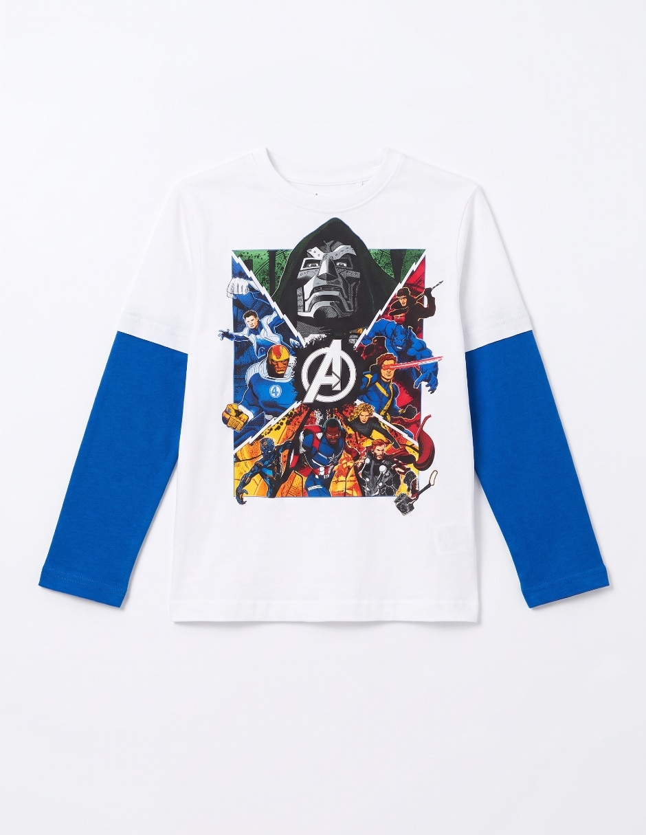 Playera manga larga para niño 3