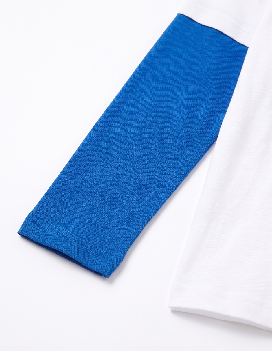 Playera manga larga para niño 5