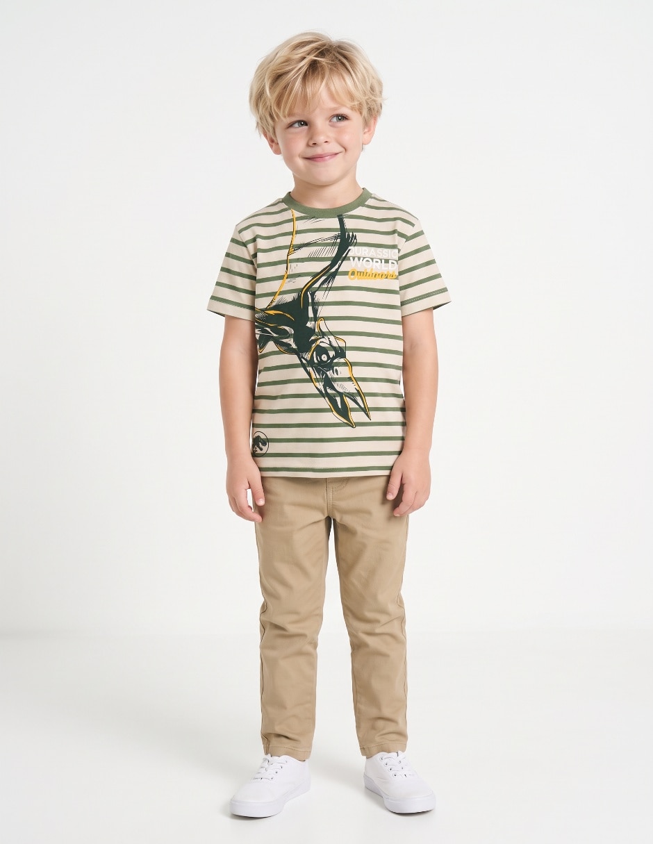 Playera manga corta para niño 4