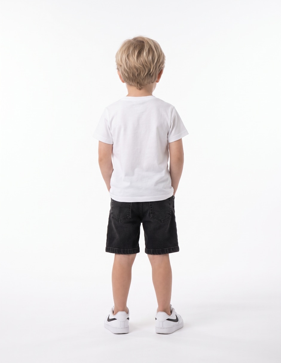 Playera Marvel manga corta para niño 4