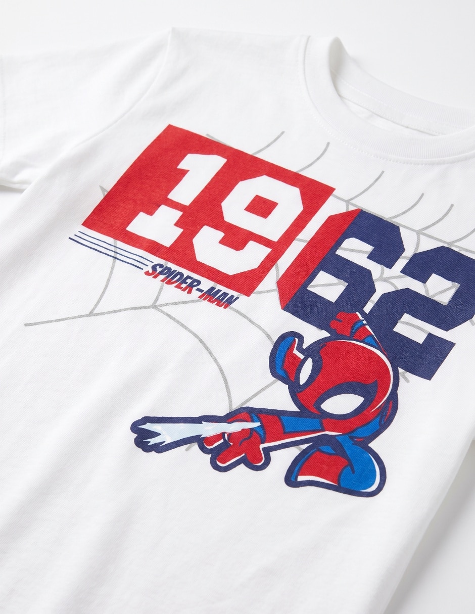 Playera Marvel manga corta para niño 5