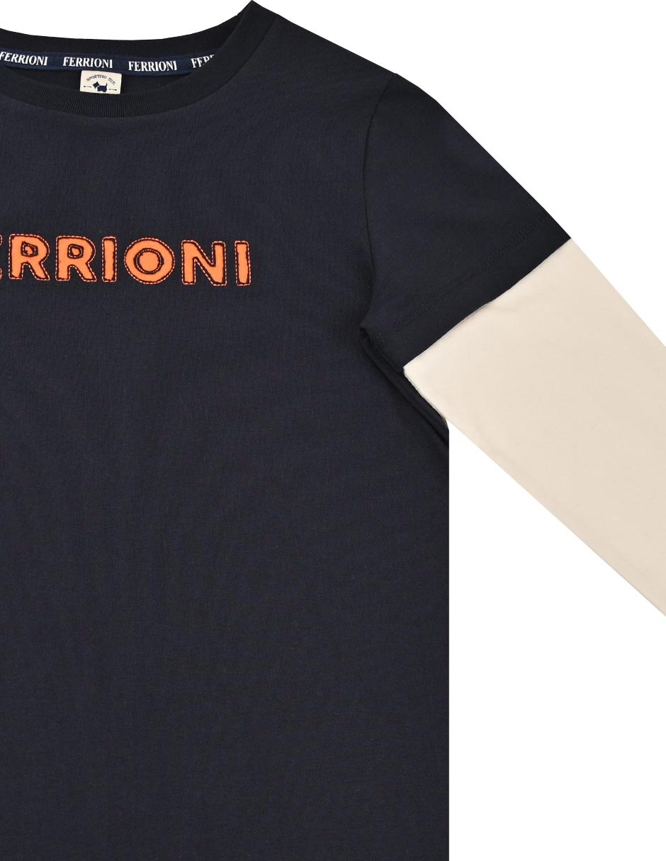 Playera manga larga para niño 4