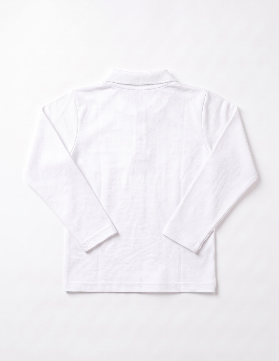 Playera tipo polo para niño 4