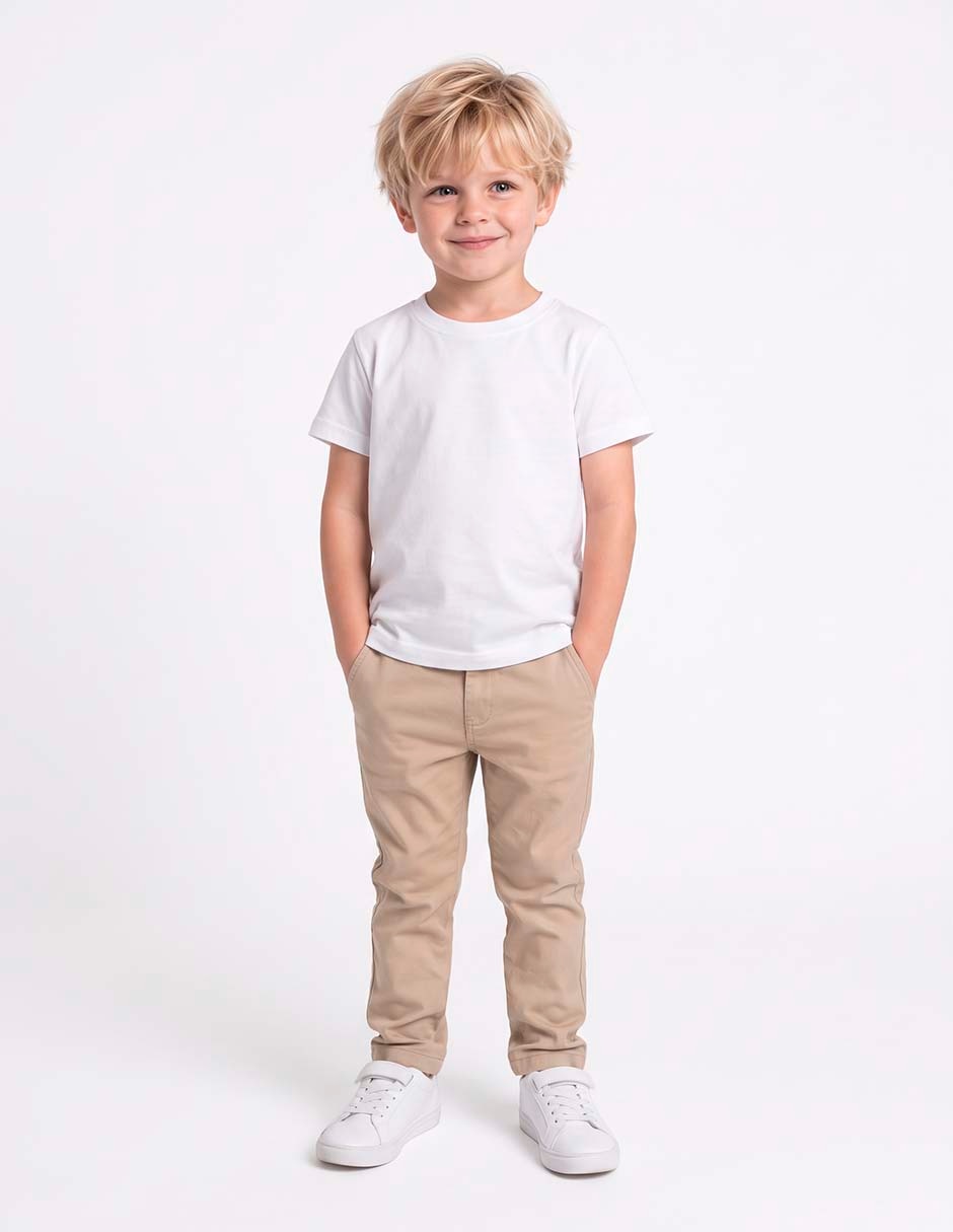 Playera manga corta para niño