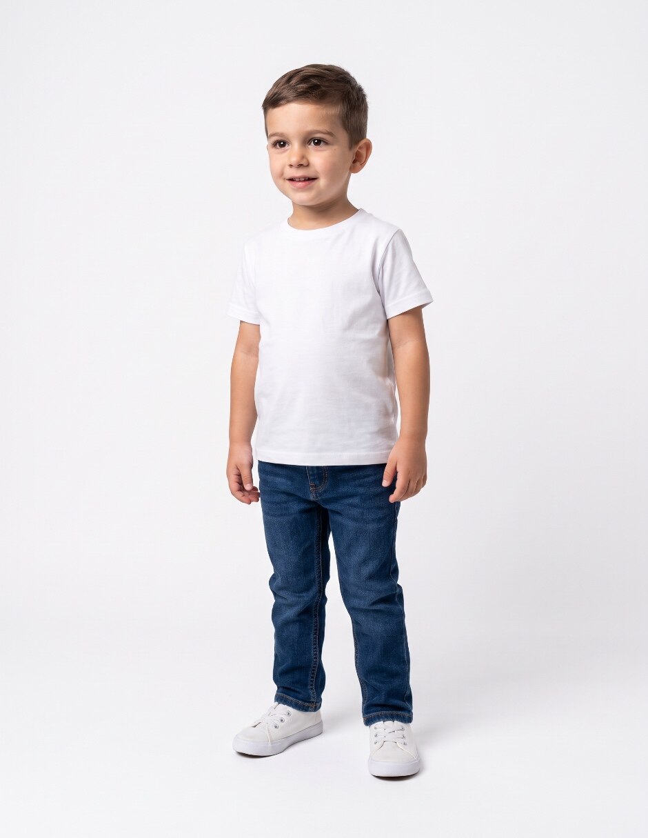 Playera manga corta para niño Playera manga corta para niño