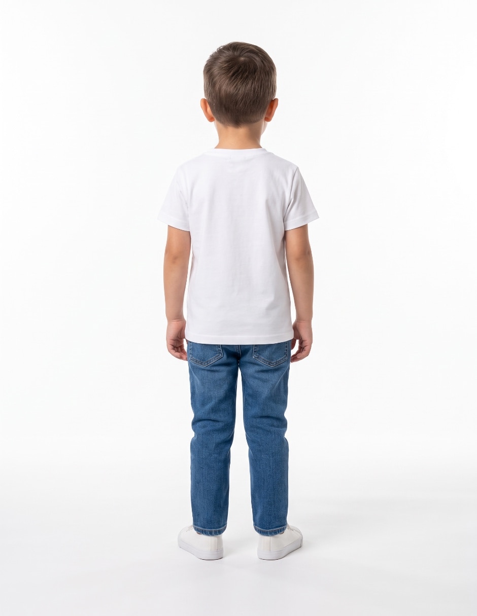 Playera manga corta para niño 2