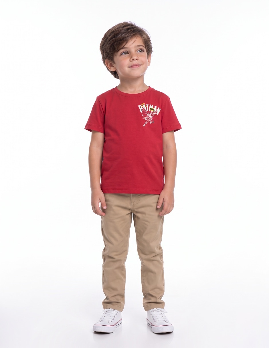 Playera manga corta para niño Playera manga corta para niño