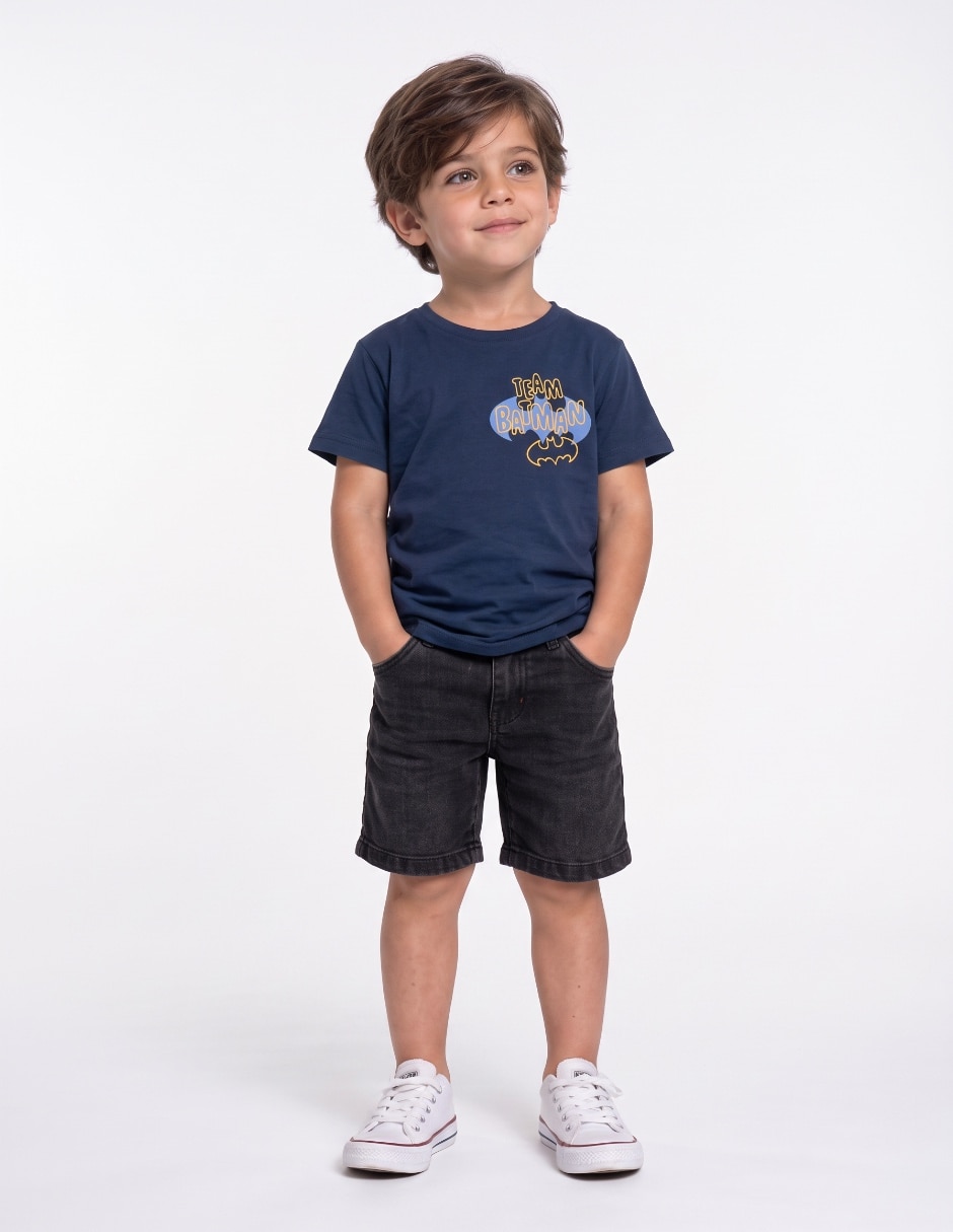 Playera manga corta para niño Playera manga corta para niño