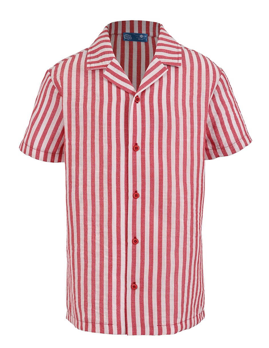 Camisa casual manga corta para niño Camisa casual manga corta para niño