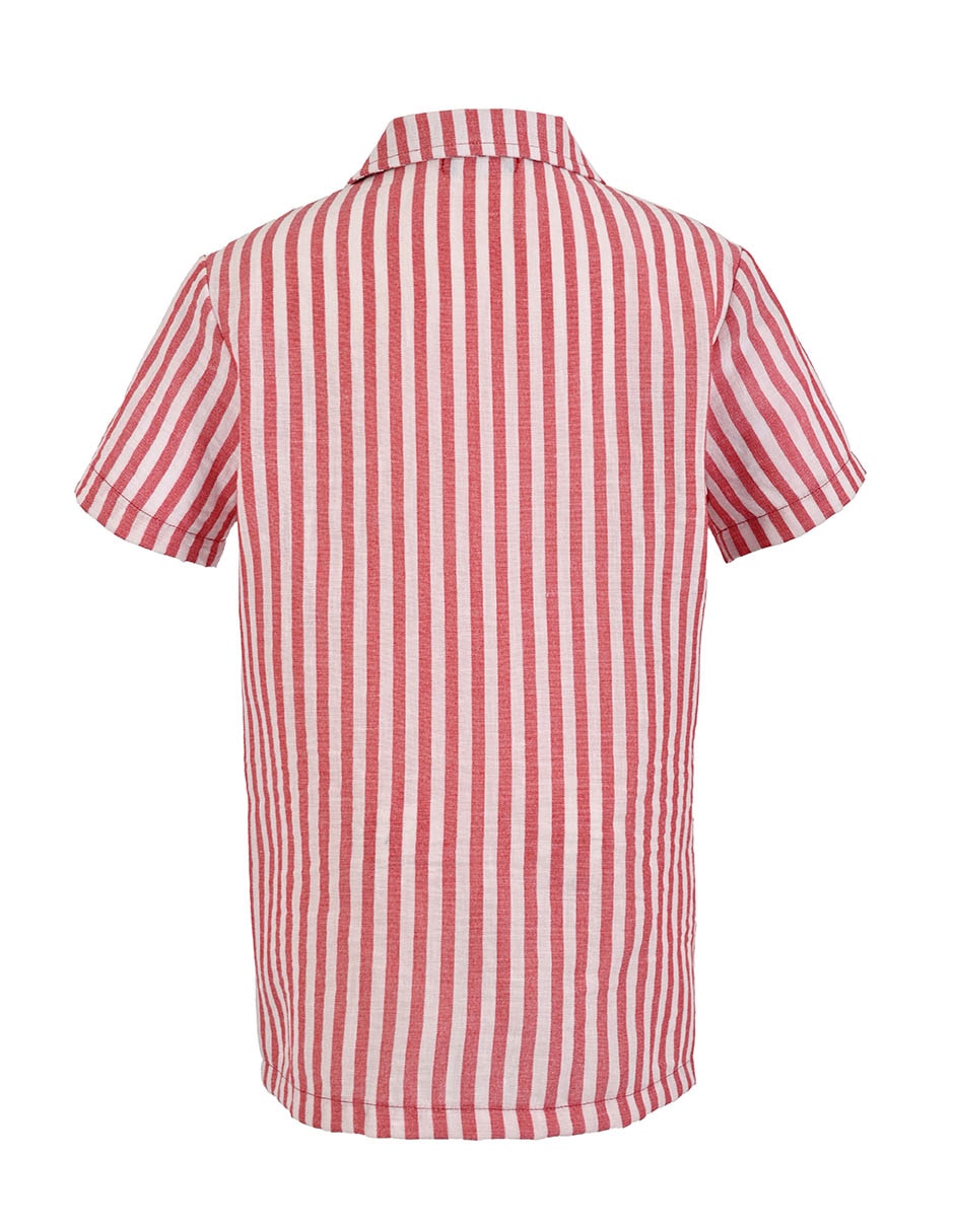 Camisa casual manga corta para niño 2