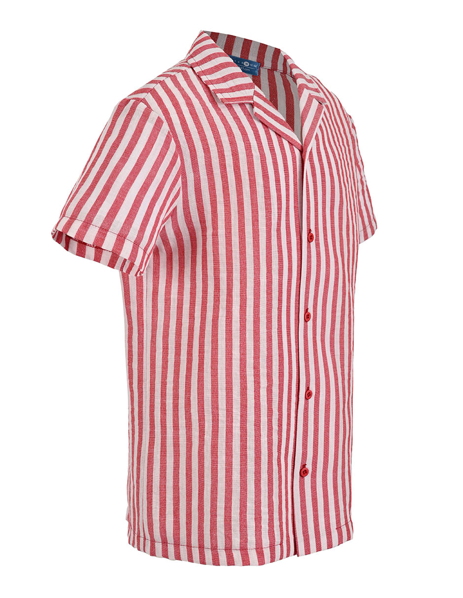 Camisa casual manga corta para niño 3