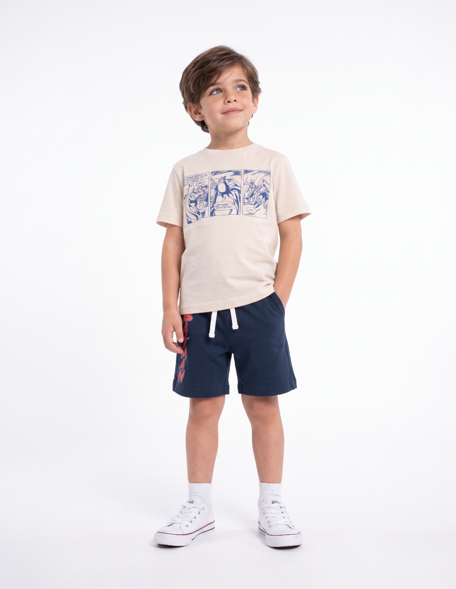 Conjunto casual de algodón para niño Conjunto casual de algodón para niño
