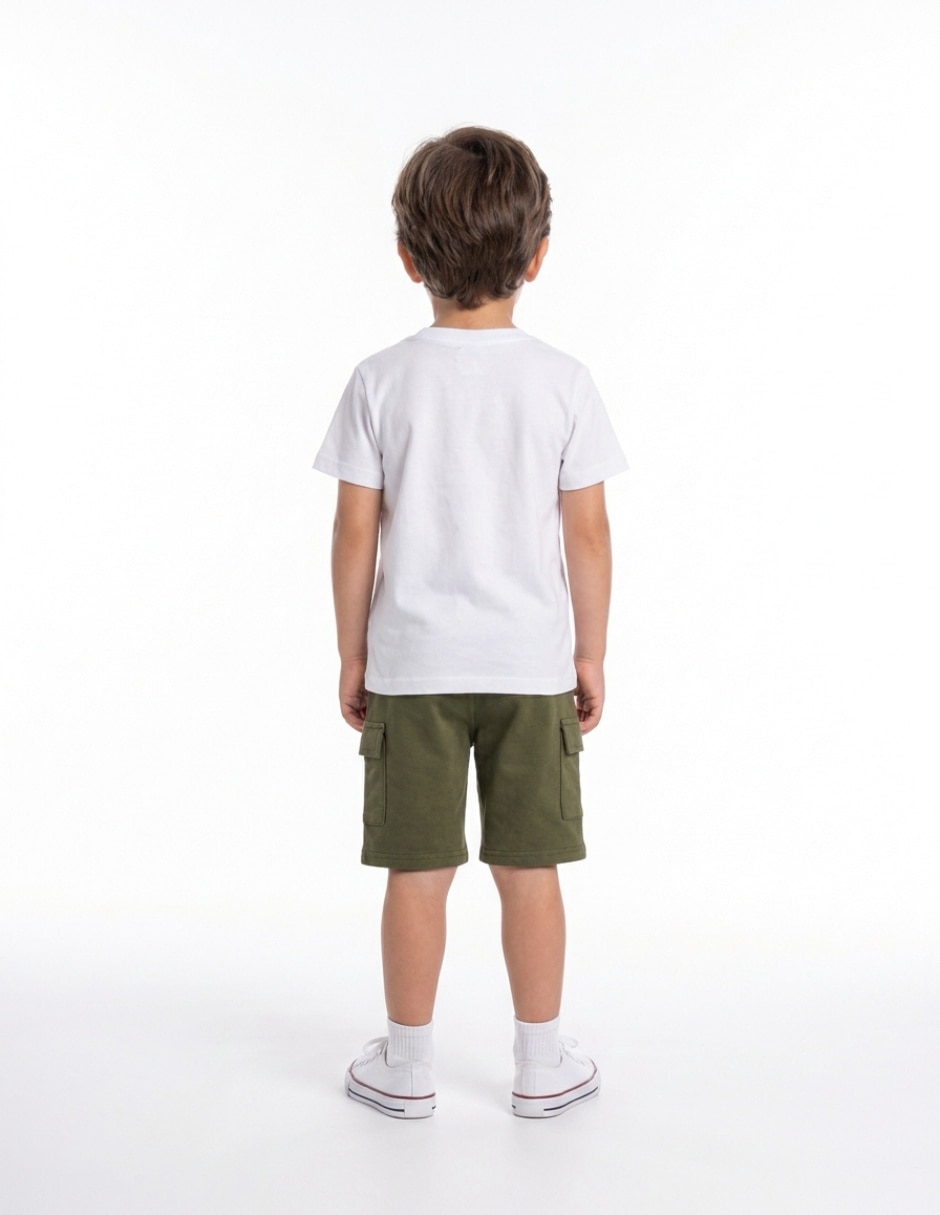 Conjunto casual de algodón para niño 2