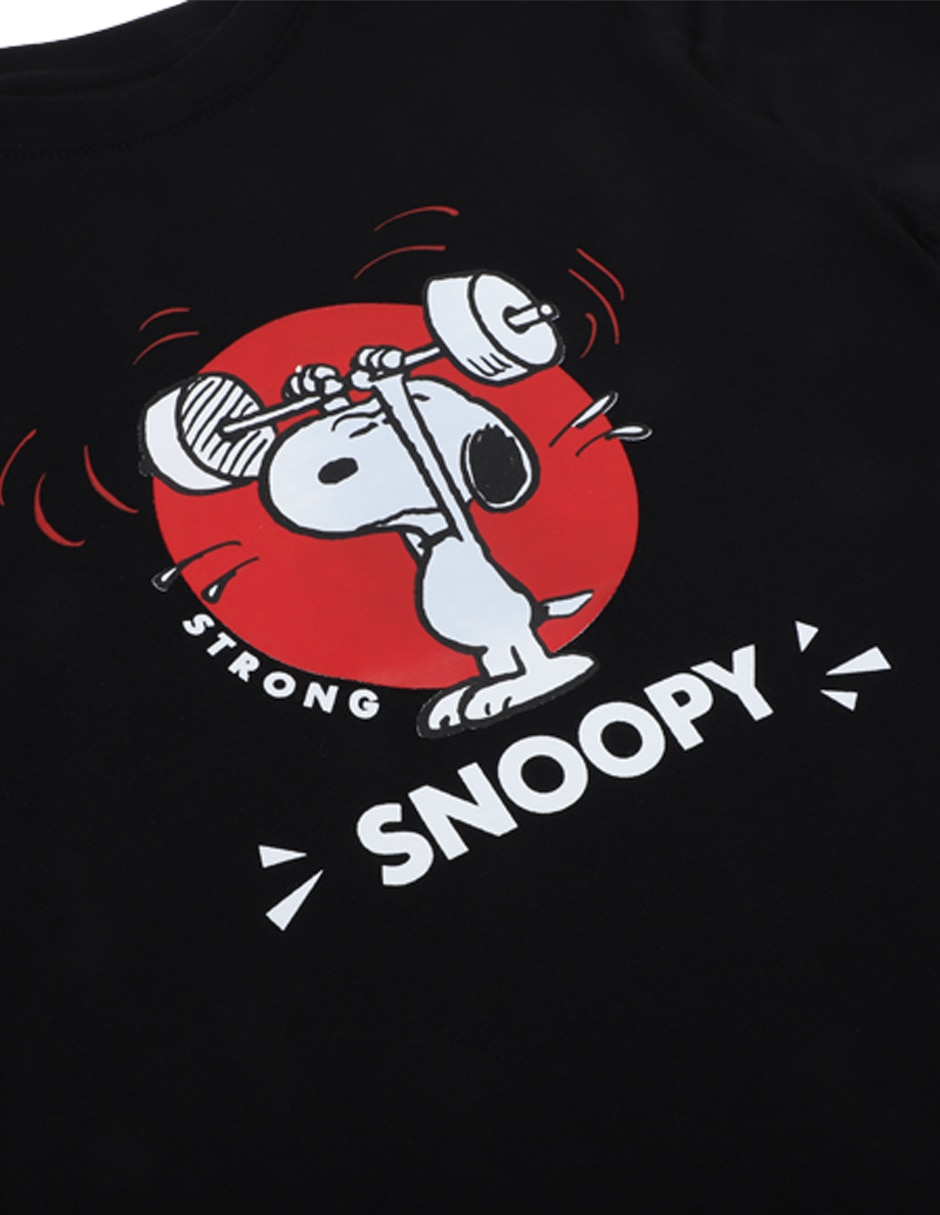 Playera snoopy pemi manga corta para niño 5