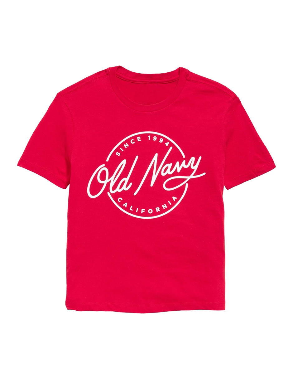Playera manga corta para niño