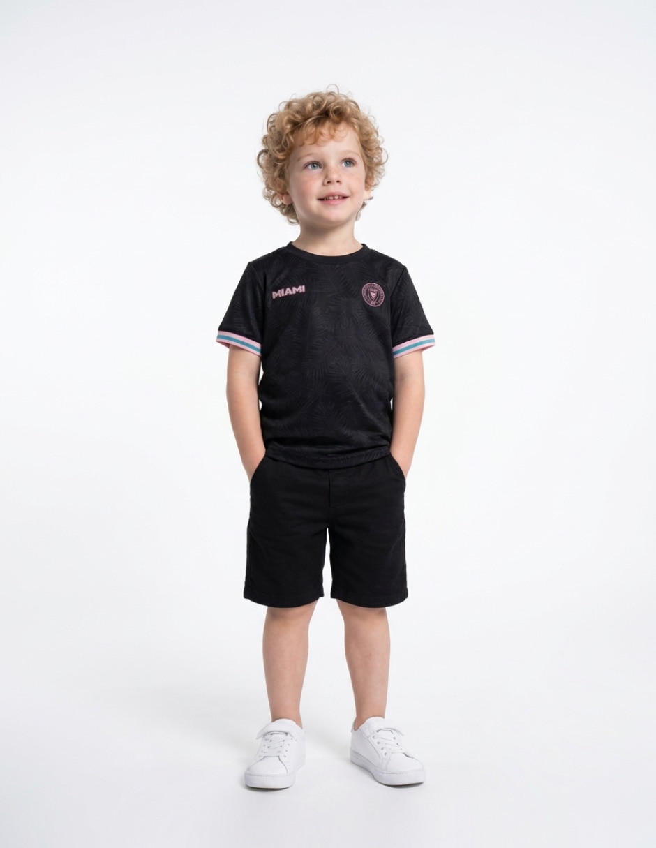 Playera Club Internacional de Fútbol Miami manga corta para niño Playera Club Internacional de Fútbol Miami manga corta para niño