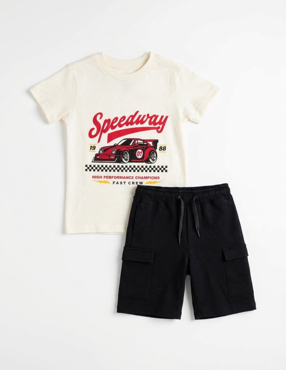 Conjunto de algodón para niño