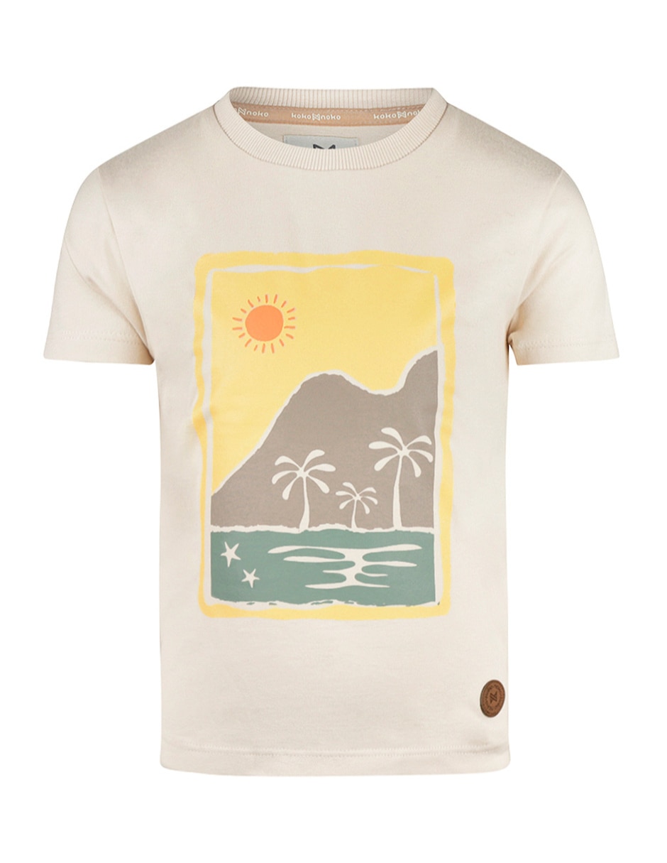 Playera manga corta para niño Playera manga corta para niño