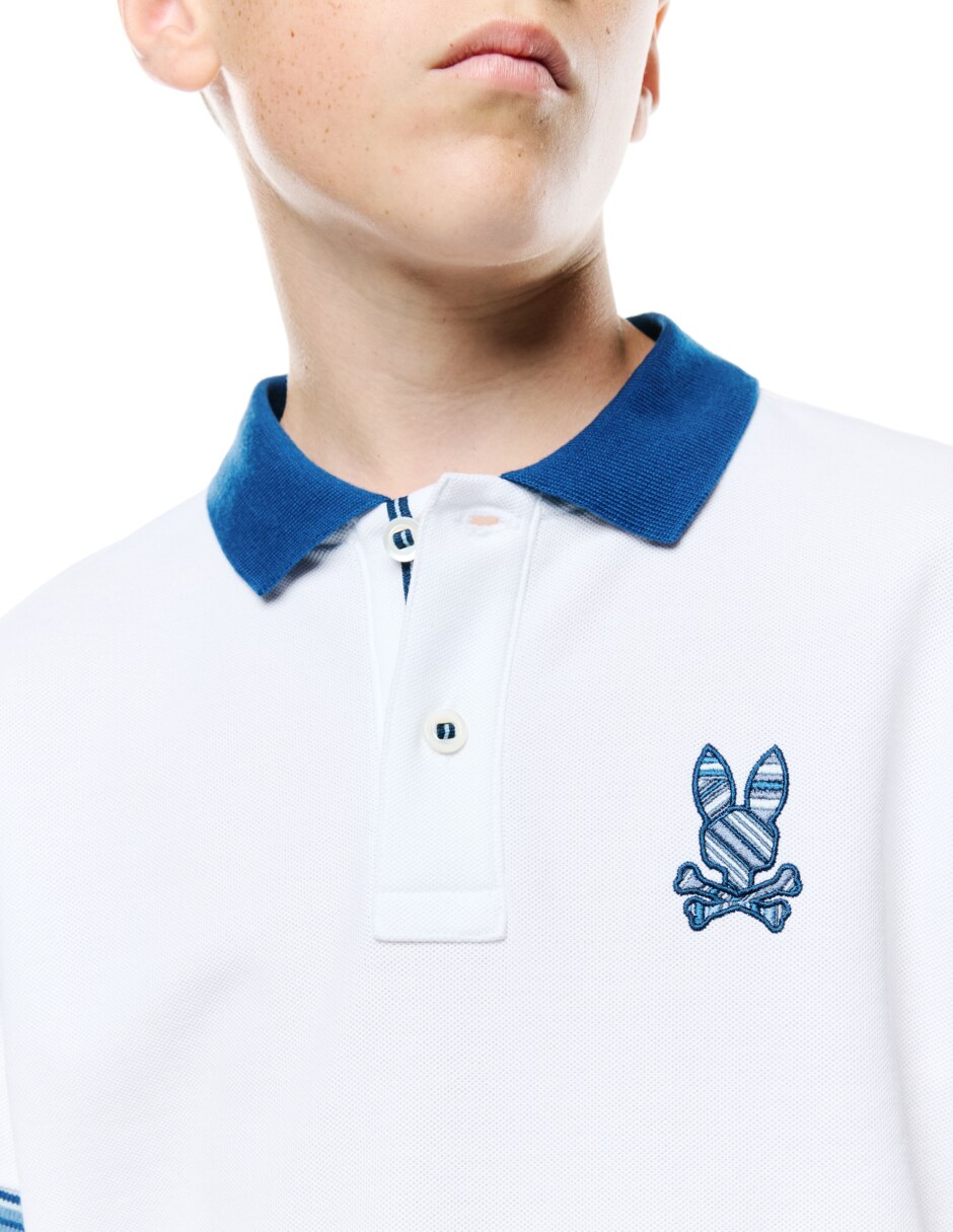 Playera tipo polo / Set playera tipo polo de Algodón pima para Infantil Niño 3