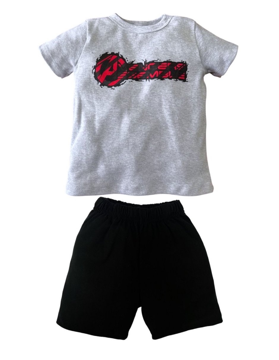 Conjunto casual avengers de algodón unisex 2